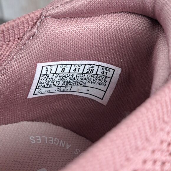 Skechers Go Walk 7 Amina Stretch Slip On Walking Shoes Women's Sz 11 Mauve NWOB - Picture 9 of 9